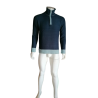 Sweatshirt Cerruti Jeans Vintage 100% Baumwolle Halb-Zip-Archiv