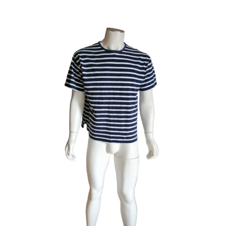 Vintage Damart Marinière 90s Oversize 100% Coton