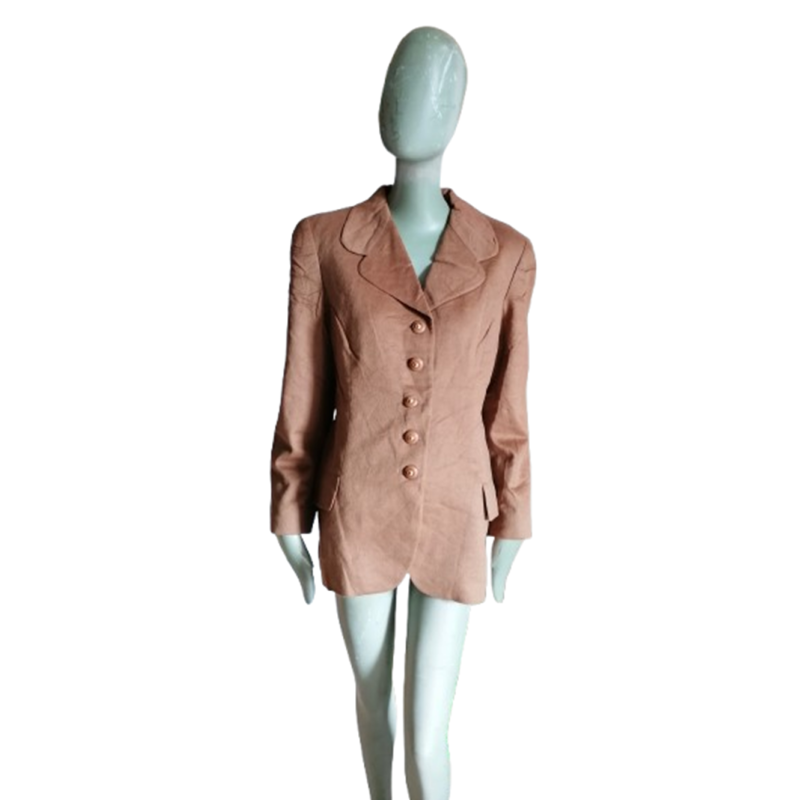 Blazer Vintage DELBA Laine & Angora Neuf avec Étiquettes