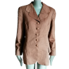 Blazer Vintage DELBA Laine & Angora Neuf avec Étiquettes