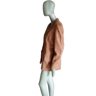 Blazer Vintage DELBA Laine & Angora Neuf avec Étiquettes