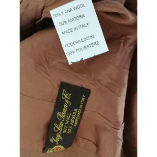 Blazer Vintage DELBA Laine & Angora Neuf avec Étiquettes