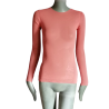 Malìparmi - Top Second Skin in Coral Tulle, dettaglio termococco