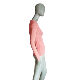 Malìparmi - Top Second Skin in Coral Tulle, dettaglio termococco