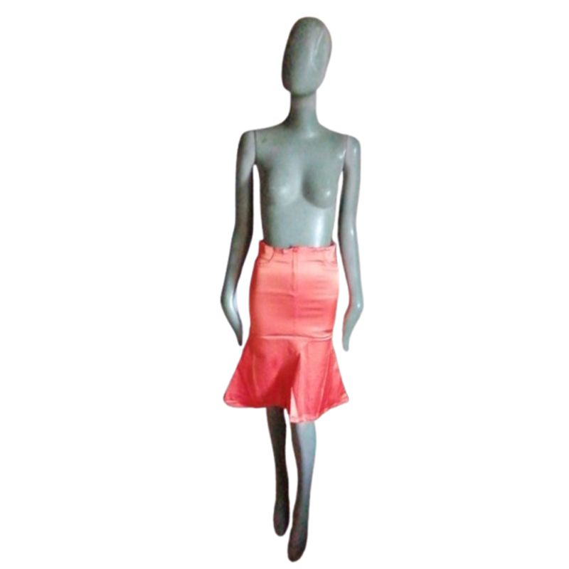 Archive 2003 xxx by Gai Mattiolo - Satin Orange Siren Skirt Deadstock