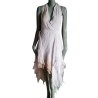 Archivkleid Gaetano Navarra silk pink patinated powder