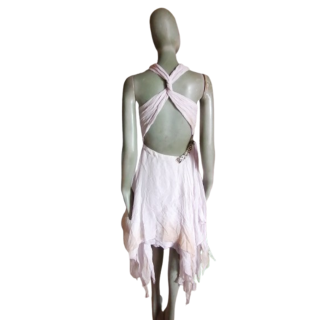 Archivkleid Gaetano Navarra silk pink patinated powder