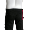Bikkembergs Archive 2003 Cargo Noir Ajustable comme Neuf
