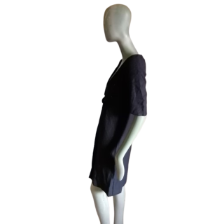 Maje Archive-Dress Black Knit Knit Deep