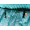Light turquoise zip jacket size M - 50 cm chest