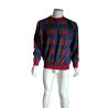 Vintage Tartan Sweat Oversize XXL 80s / 90