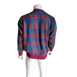 Vintage Tartan Sweat Oversize XXL 80s / 90