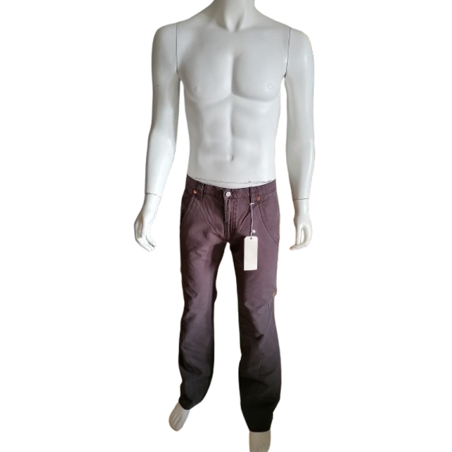 BLOCK 60 Vitalone Pantalon Homme 100% Coton comme neuf