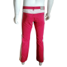 Calças Weber Vintage de dois tons rosa e branco - y2k