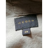 Pantaloni Weber Italia 2000s - cotone floreale ricamato - Stata
