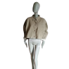 MIU Miu Archivo Workswear 100% algodón hecho en chaqueta de Italia