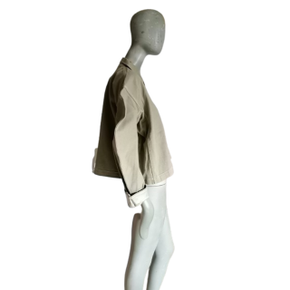 Miu Miu Archive Workwear 100% Cotton Made In Italy Jacket