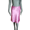 Valentino Archive - long satin skirt Made in Italy