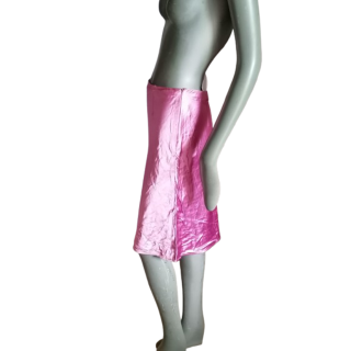 Valentino Archive – Jupe longue satinée Made in Italy