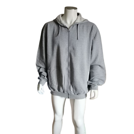 History Iceberg Archive Hoodie Zippé Brodé Made in Italy