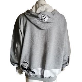 History Iceberg Archive Hoodie Zippé Brodé Made in Italy