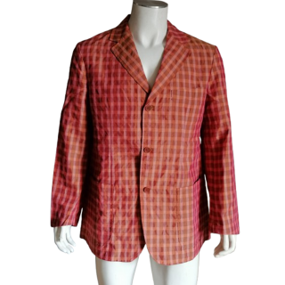 Cerruti Jeans Deadstock - Blazer Corail-Fliesen Y2K