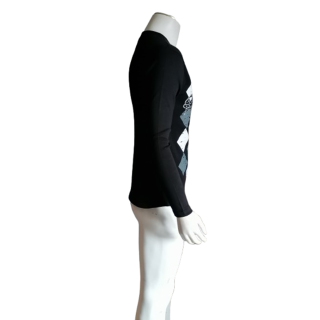 Camiseta de manga larga Y2K Salvio Vintage de la cosecha