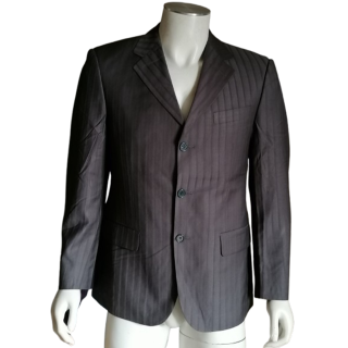 Giacca in costume vintage Maxi & Marc a strisce Neuve