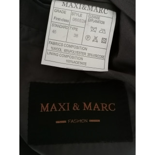Vintage Costume Jacket Maxi & Marc Striped Neuve