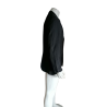 Vintage Giacomo Blazer Jacket Dark Gray Tennis Stripes