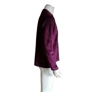 Cimarron Folk Art - Top Vintage Plum 100% Viscose
