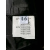 Blazer Clips Made in Italy Zebra Black White Green Strip Anis - Deadstock
