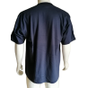 T-Shirt Vintage Bleu Marine XXL Oversize 100% Coton Années 2000