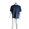 T-Shirt Vintage Bleu Marine XXL Oversize 100% Coton Années 2000