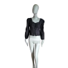Axt Archiv Korsett Top Schwarz Deadstock in Italien hergestellt