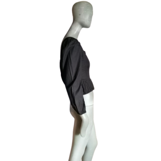 Axt Archiv Korsett Top Schwarz Deadstock in Italien hergestellt