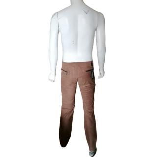 Dirk Bikkembergs Archief - Suede leren broek gemaakt in Italië