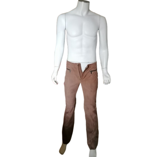 Dirk Bikkembergs Archive - Suede Leather Pants Made in Italy