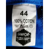 100% katoen Sanfor Vintage Blue Workshop