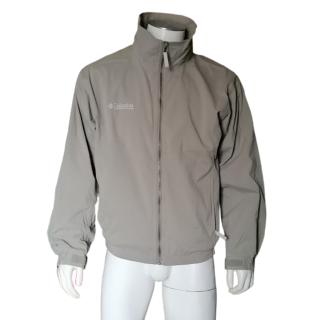 Vintage Columbia Jacket Grey Taupe Man