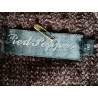 Red Pepper Zipped vest ribbed mesh wool