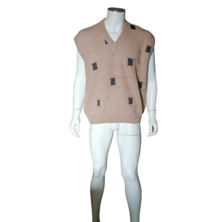 Giorgio Armani The Collezioni Vintage 90s - Malla hecha en Italia Chaleco