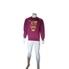 Korovamilkshop Tuz Archive Felpa vintage Felpa Bordeaux Standtock