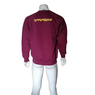 Korovamilkshop Tuz Arquivo Vintage Moletom Bordeaux Deadstock