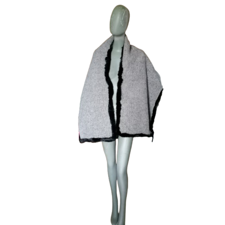 Double Face Baby Alpaca Made in Italy scarf