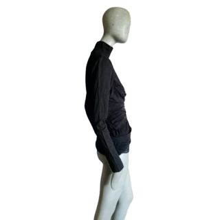 Oppio Jeans Archief - Black Drape Black Made in Italy Deadstock Y2K