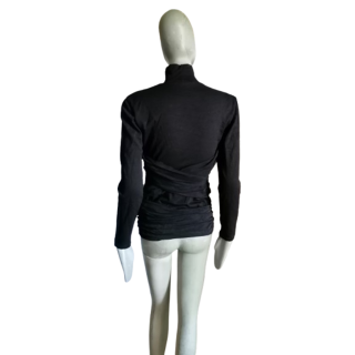 Oppio Jeans Archivio - Nero Drape Nero Made in Italy Deadstock Y2K