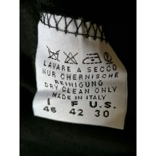 Oppio Jeans Archief - Black Drape Black Made in Italy Deadstock Y2K