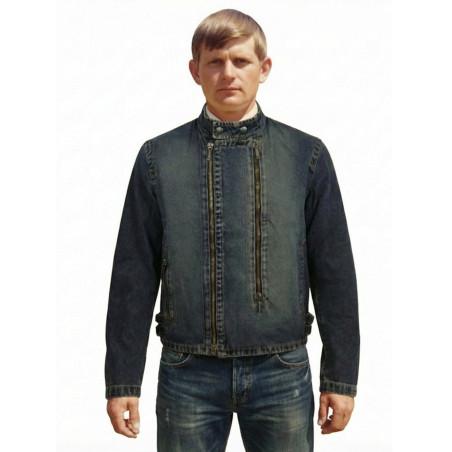 Dirk Bikkembergs Heróis Internacionais 2003 - Janal Deadstock Biker Jacket