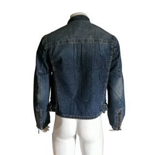 Dirk Bikkembergs Heróis Internacionais 2003 - Janal Deadstock Biker Jacket